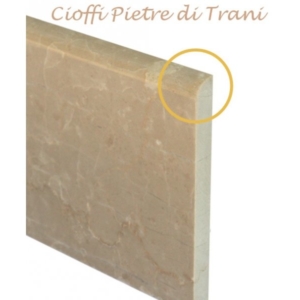 Anteprima Battiscopa Zoccolino in Marmo di Trani 1