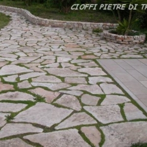 Anteprima Scorza in Pietra di Trani Classica da Pavimento 1